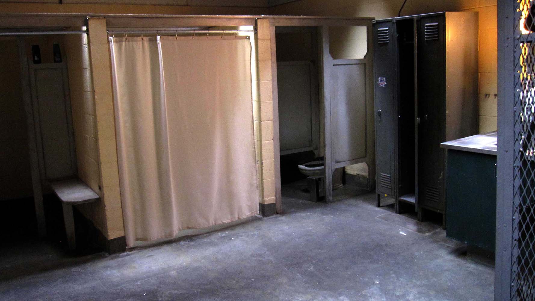 ANIMAL SHELTER LOCKER ROOM ...partial build